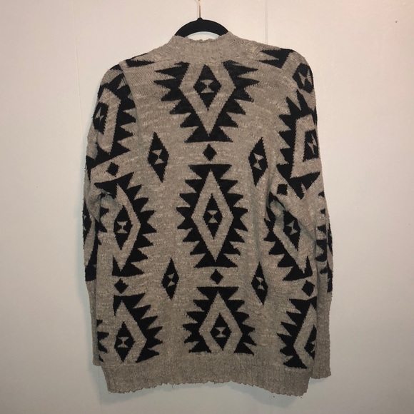 HOLLISTER Tribal Print Cardigan - Picture 3 of 3